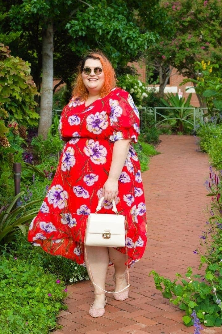 The Red Floral Dress I’ve Been Wearing All Summer